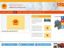 Tablet Screenshot of dongxoai.binhphuoc.gov.vn